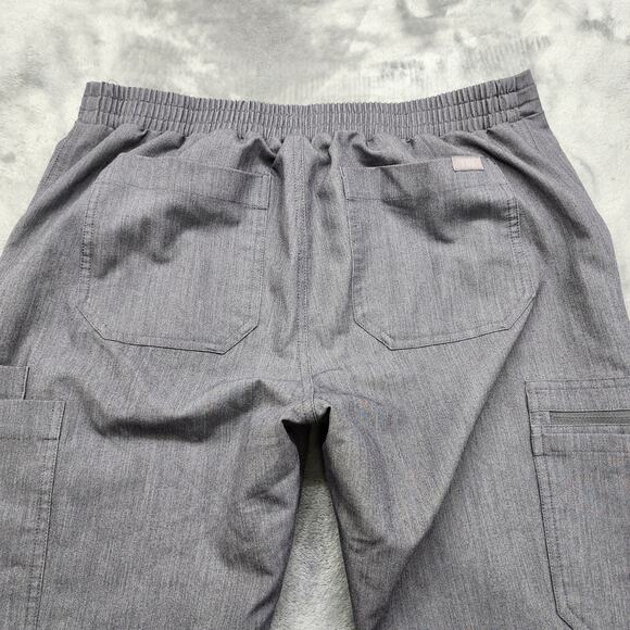 Figs Pants Womens S Gray Yola Skinny Straight Scrub Pant Uniform Medical Work - Picture 3 of 12